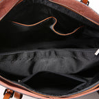 New fashion leather handbag shoulder cowhide shopping bag leather bag is simple and practical, portable