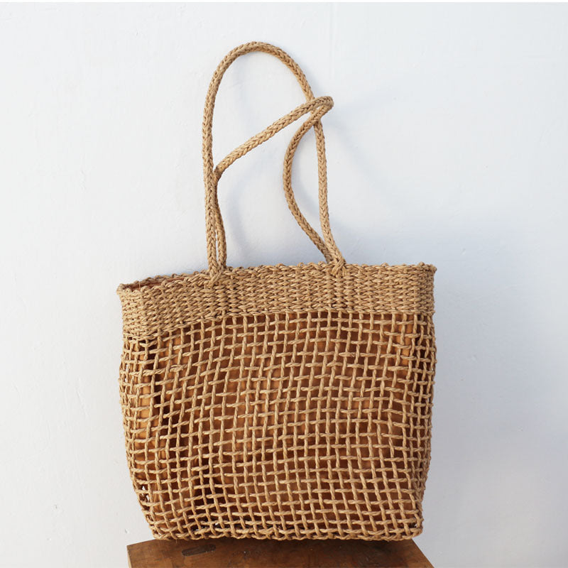 Casual Handbag Ladies  Braided Straw Shoulder Bag