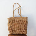Casual Handbag Ladies  Braided Straw Shoulder Bag