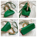 Net Red Versatile Chain One Shoulder Small Square Bag
