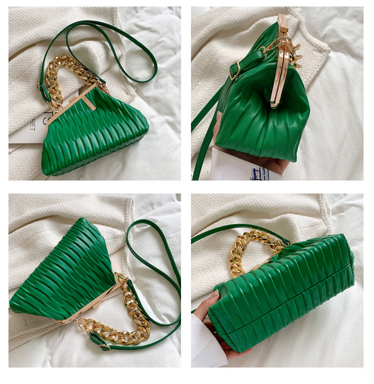 Net Red Versatile Chain One Shoulder Small Square Bag