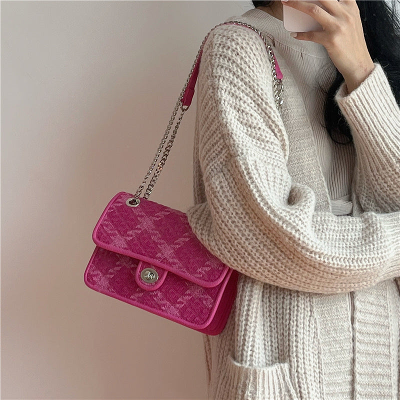Premium Chain One Shoulder Crossbody Bag