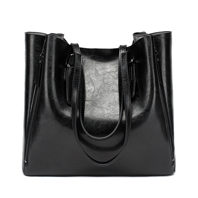 Women's bag foreign trade Amazon fashion tote bag European and American fashion women's bag cross-border bucket bag shoulder bag