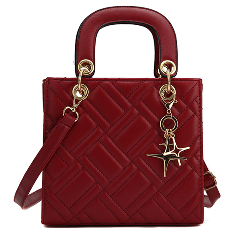Women's New XINGX Pendant All-match Rhombus Shoulder Bag