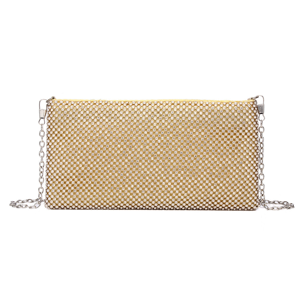 Fashion Ladies Rhinestone Dinner Bag Clutch Diamond Envelope