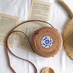 Vintage Versatile Crossbody Woven Casual Straw Bag