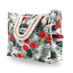 Large Capacity shoulder bag Fashion Print Women's Canvas Beach Bag