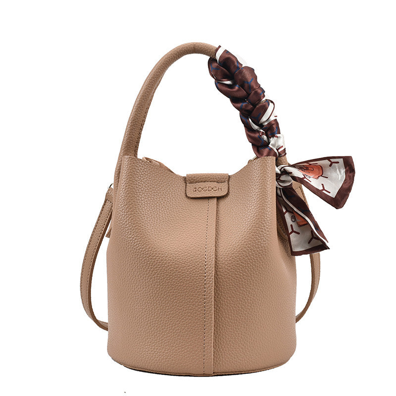 Versatile Crossbody Fashion Handbag Bucket Bag
