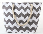 Versatile Navy Rope Sleek Canvas Shoulder Bag