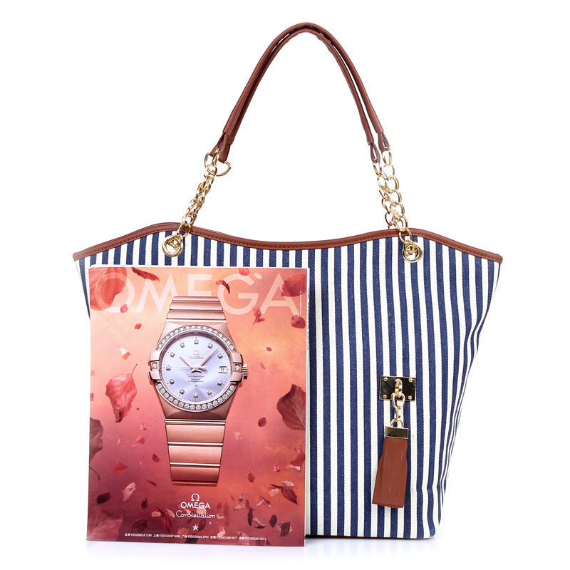 Ladies Fashion Shoulder Bag Tassel Handbag Large Capacity Simple