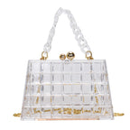 Fruit Color Literary Acrylic Portable Small Satchel