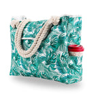 Large Capacity shoulder bag Fashion Print Women's Canvas Beach Bag