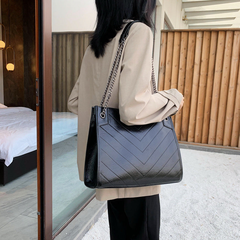 Large Capacity Versatile Shoulder Tote Bag