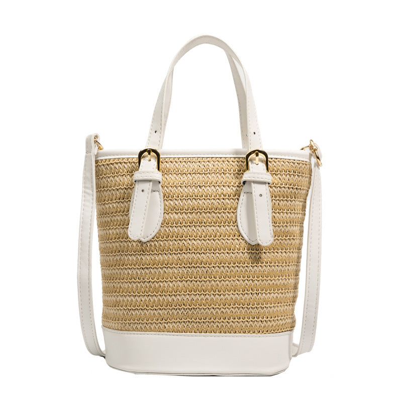 Straddle Handbag Online Celebrity Simple Woman bucket bag