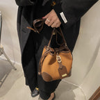 New Trendy Bucket bag PU Leather For Women Luxury Messenger Bag Hot Sale