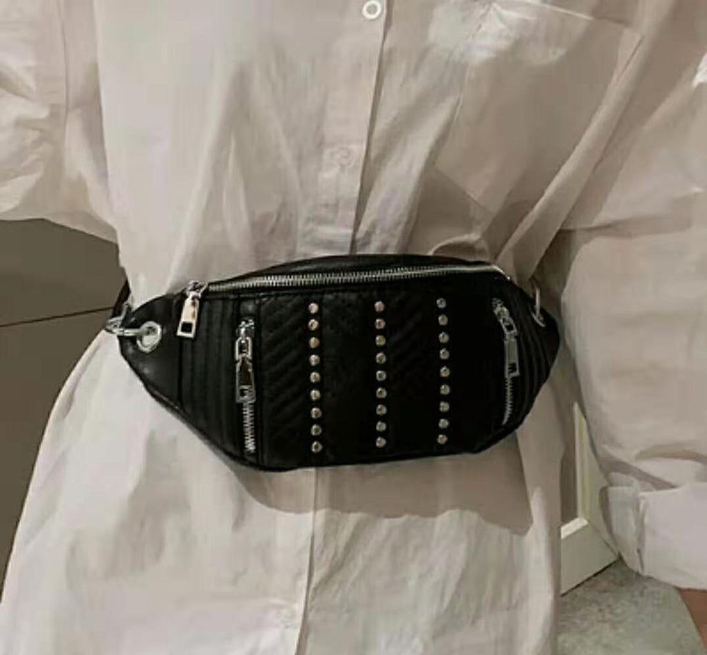 New Fashion Ladies Simple Zipper Chest Bag