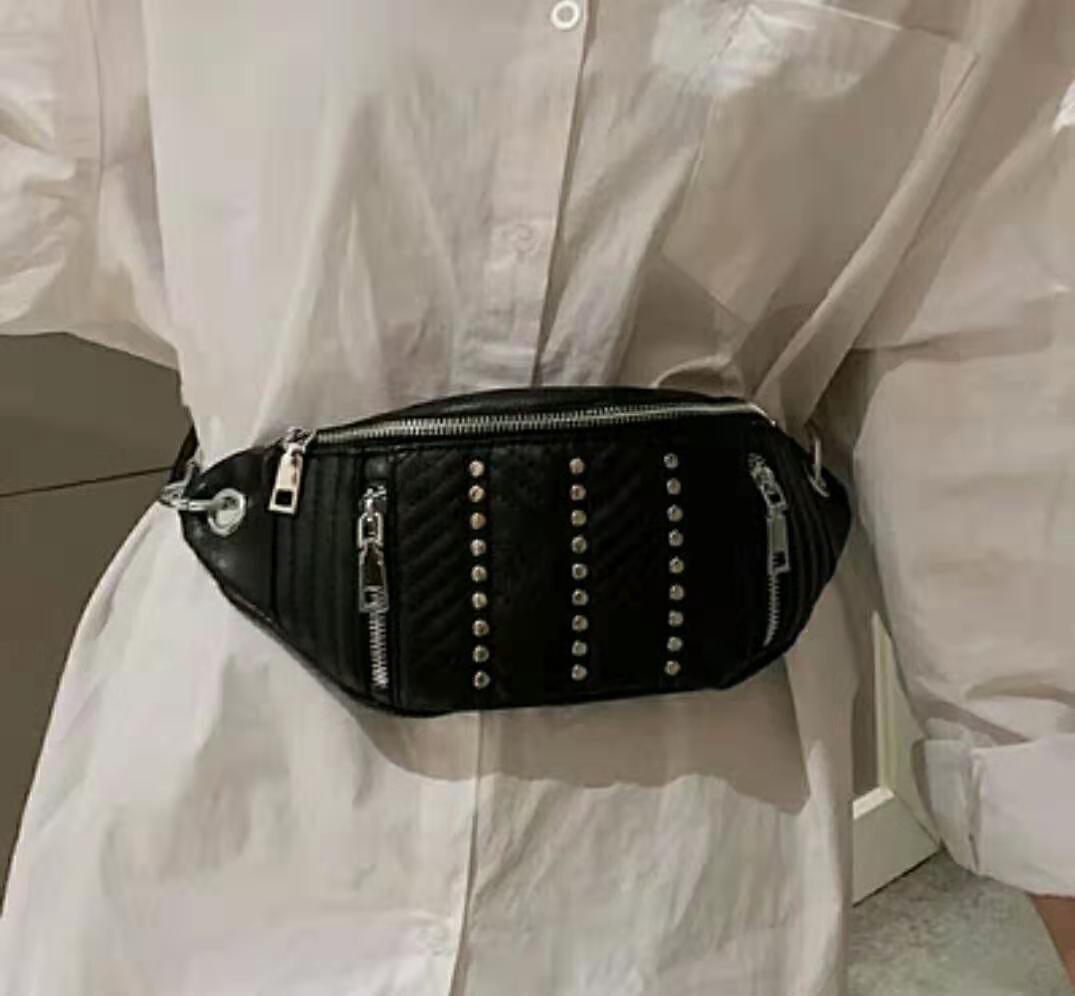 New Fashion Ladies Simple Zipper Chest Bag