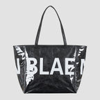 Women's Pvc Kraft Paper Large Capacity New Shoulder shopping bag