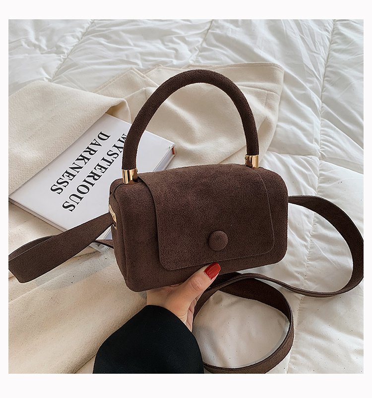 Women's New Popular Frosted One-shoulder crossbody Handbag