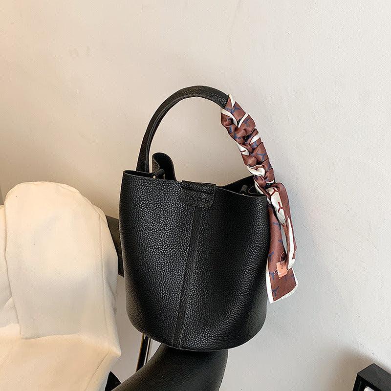 Versatile Crossbody Fashion Handbag Bucket Bag