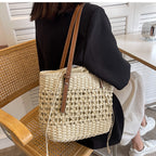Women's New Beach Fashion Woven Shoulder Bag