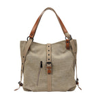 Large-capacity Handbag Retro Simple One-shoulder Messenger Bag