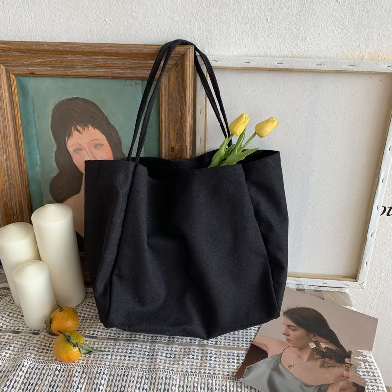 Canvas Bag Female shopping Shoulder Bag Portable