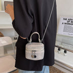 Retro All-match Box Hand Carry Casual Women's Bag
