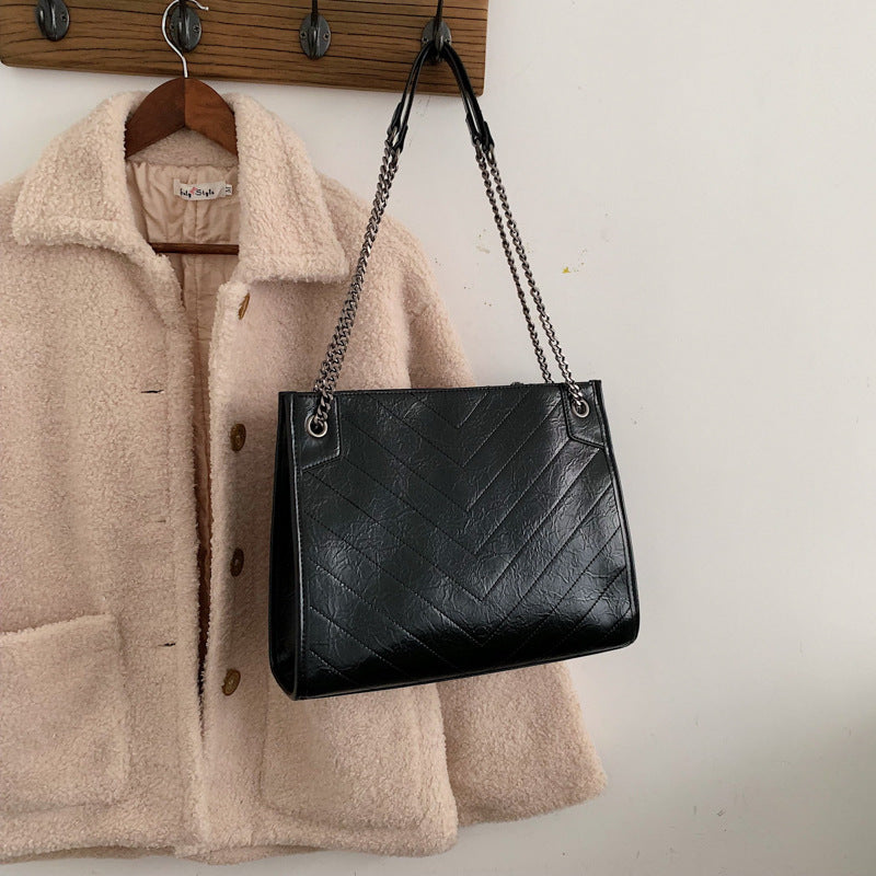 Large Capacity Versatile Shoulder Tote Bag