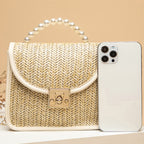 Vintage Tote Straw Bag Fashion Crossbody