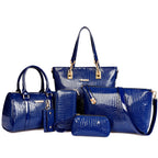 Six-piece Single-shoulder Messenger Handbag
