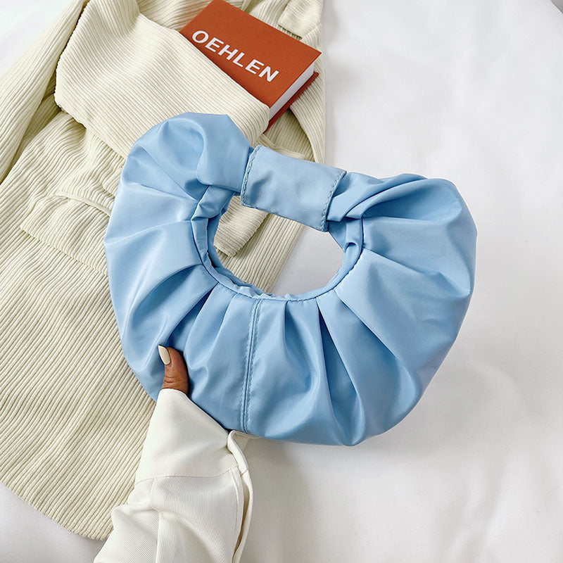 Women's Summer Fashion Pleated Bag Cloud hand Bag