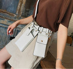 Mobile phone bag handbags new fashion pockets female tide new version of the shoulder bag personality girl small bag