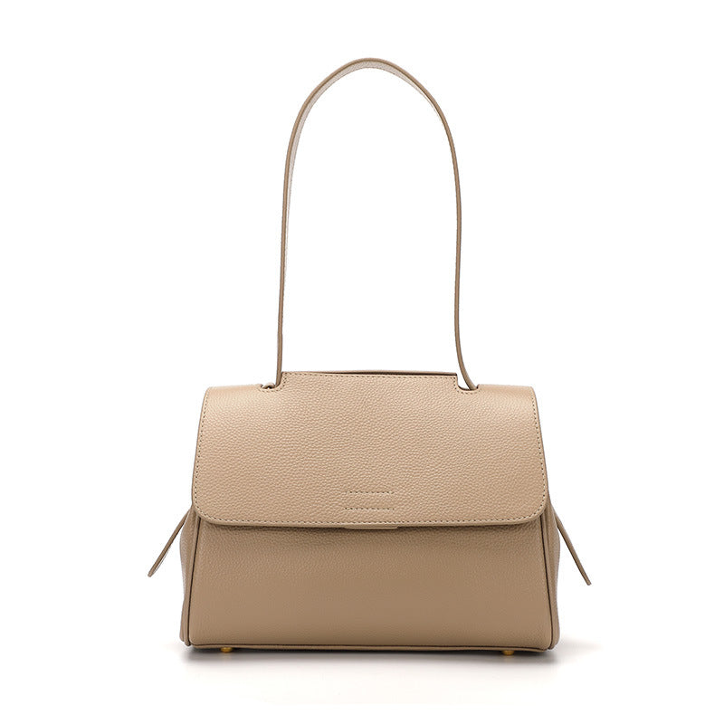 Underarm Bag High-quality Western-style Soft Leather shoulder bag