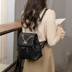 Casual Versatile Embroidery Line Casual Small Backpack Fashion