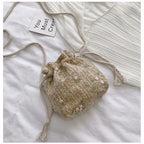 Lace Women's New Travel Vacation Beach bucket Bag