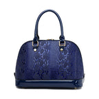 Three-piece Handbag Set Embossed Shoulder