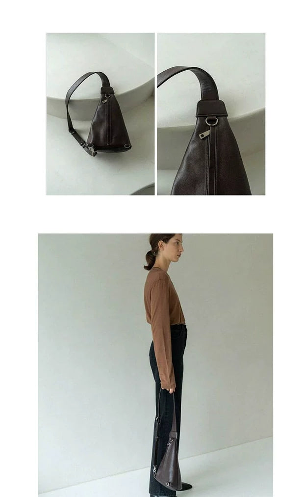 Handsome Diagonal Chest Bag Western Style crossbody bag