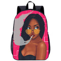 Girl Student School Bag Child