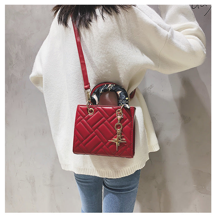 Women's New XINGX Pendant All-match Rhombus Shoulder Bag