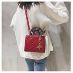 Women's New XINGX Pendant All-match Rhombus Shoulder Bag