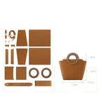 Niche Design Women's New Hand-held handBag Diy Handmade
