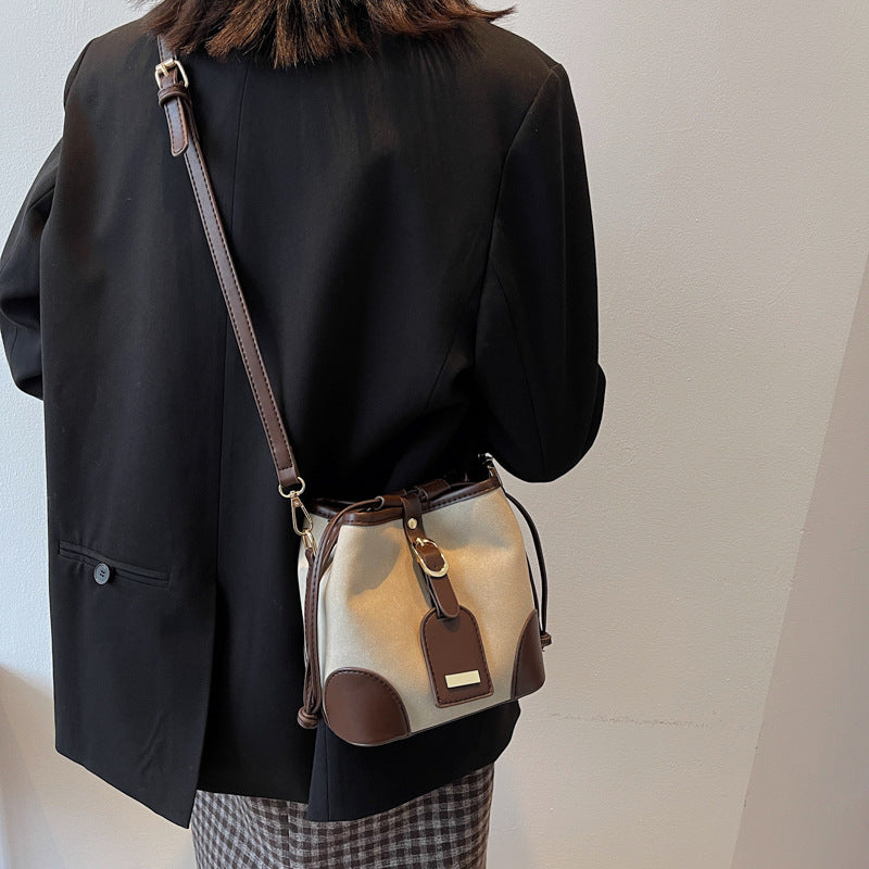 New Trendy Bucket bag PU Leather For Women Luxury Messenger Bag Hot Sale
