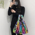 Shopping Bag Handbag Fashion Trend One Shoulder Messenger Female Bag