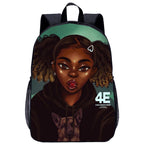 Girl Student School Bag Child
