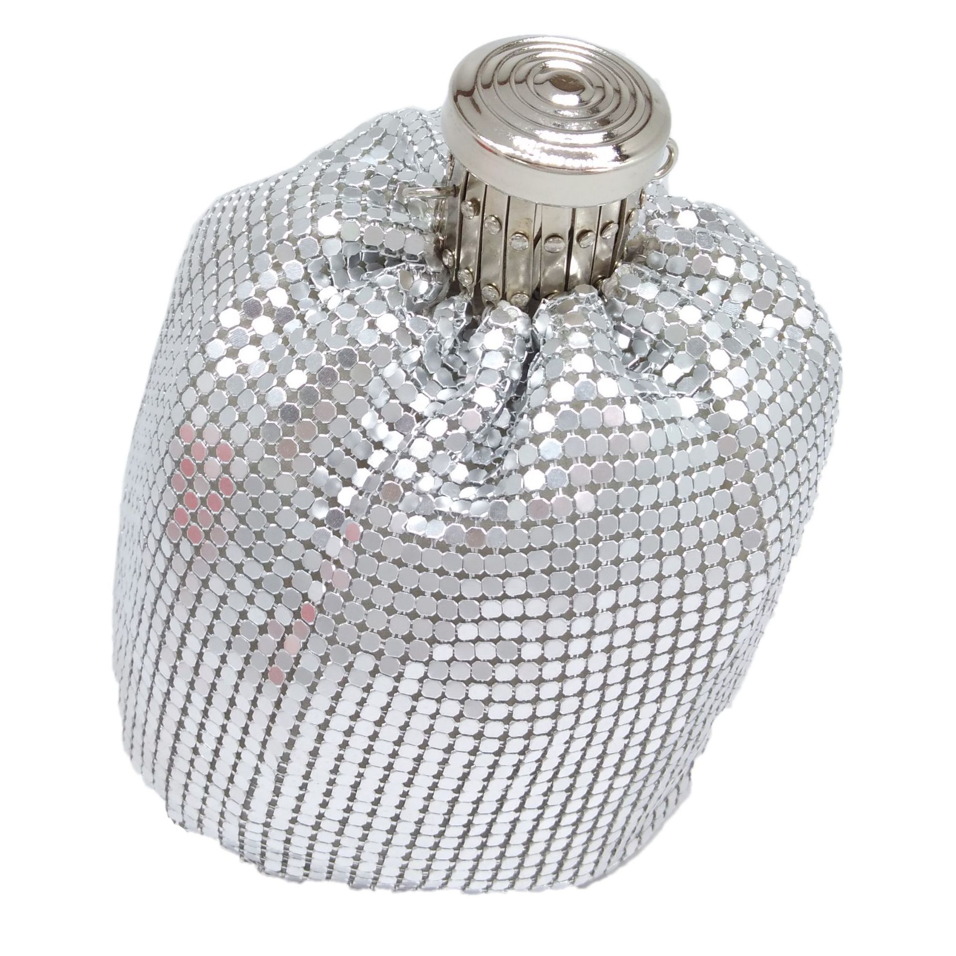 Ladies Fashion Aluminum Portable Wine Bottle Bag