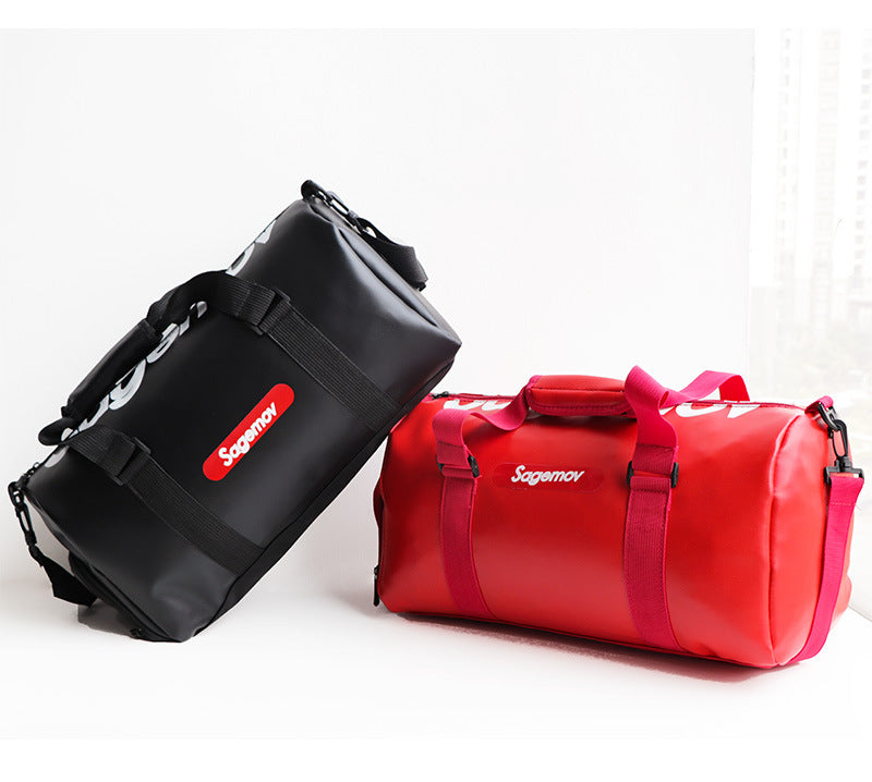 PU Leather duffle Bag Large Capacity Crossbody Sports
