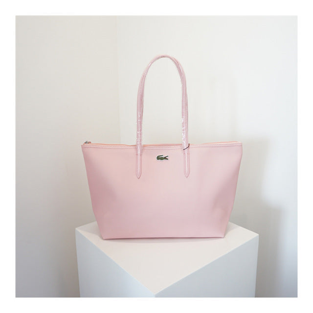 Female Large Tote Bag Large PVC Leather Casual Shoulder Bag, Beach bag
