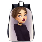 Girl Student School Bag Child