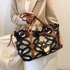 Hollow Design Ins Western Style One-shoulder Portable shoulder Bag